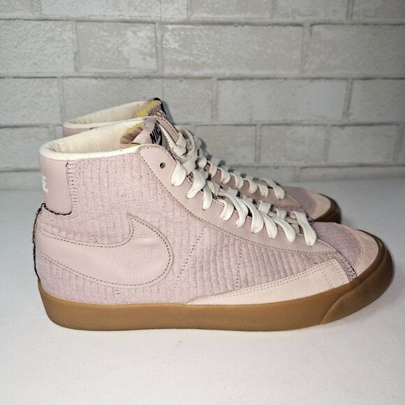 Nike Blazer Mid 77 By You Pink Gum Sole Mens 10.5 Womens 12 Custom High Top main image 3